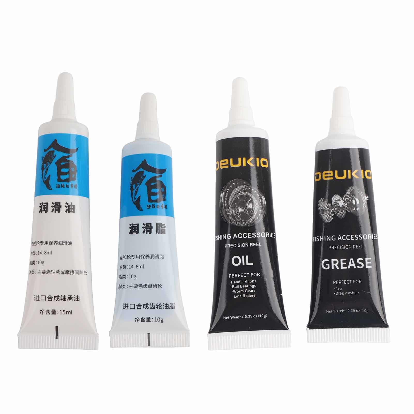 새로운 2Pcs 낚시 릴 오일 및 그리스 윤활제 Bai - Reel Grease 리뷰 및 가격